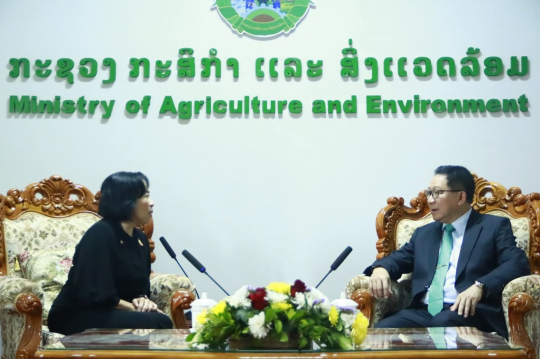 Minister of Agriculture and Environment Welcomes New Thai Ambassador to Strengthen Bilateral Cooperation